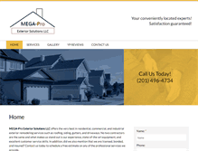 Tablet Screenshot of mega-proexteriorsolutions.com